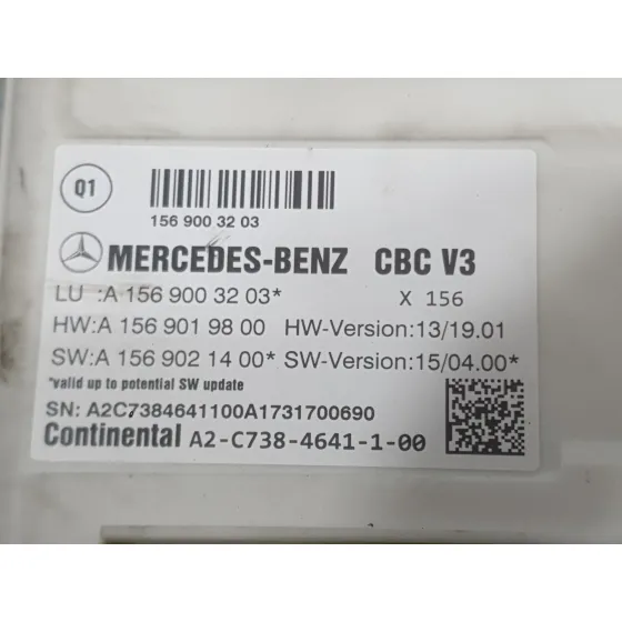 Caja Reles / Fusibles para Mercedes-Benz Clase B Sports Tourer (W246, W242)
