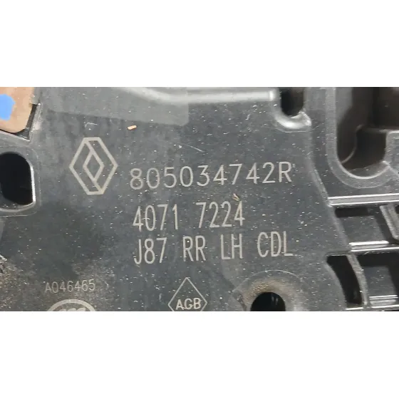 Cerradura Puerta Trasera Izquierda para Renault Captur I (J5_, H5_)