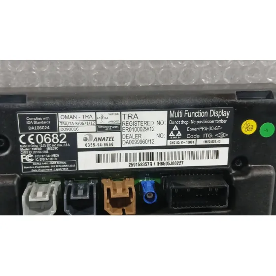 Sistema Navegacion Gps para Renault Captur I (J5_, H5_)
