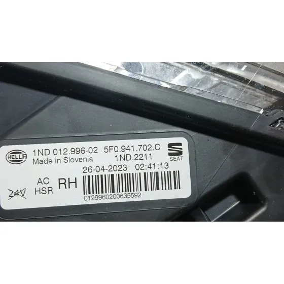 Faro Antiniebla Derecho para Seat Leon (Kl1, Klg)