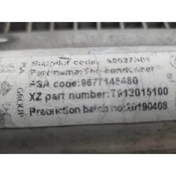 Condensador / Radiador Aire Acondicionado para Citroën C4 Grand Picasso Ii (Da_, De_)