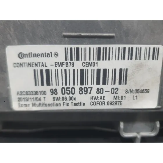 Sistema Navegacion Gps para Citroën C4 Grand Picasso Ii (Da_, De_)