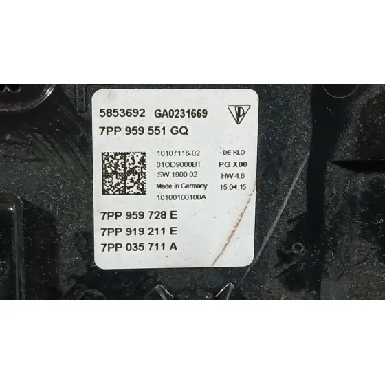Luz Interior para Porsche Macan (95B)