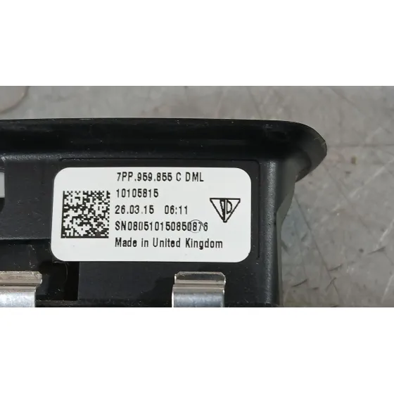 Mando Elevalunas Delantero Derecho para Porsche Macan (95B)