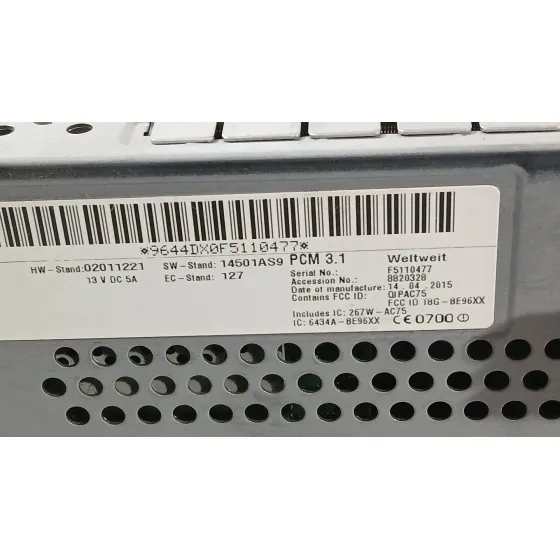Sistema Navegacion Gps para Porsche Macan (95B)
