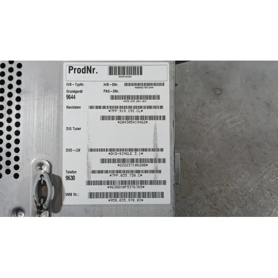 Sistema Navegacion Gps para Porsche Macan (95B)