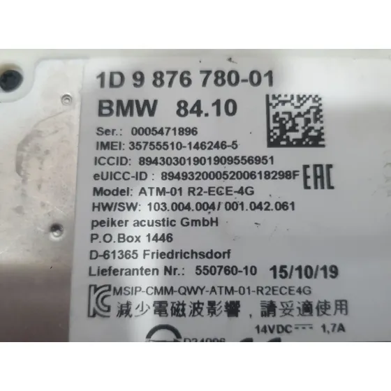 Modulo Electronico para Bmw 1 (F40)