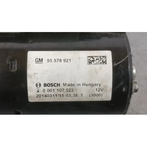 Motor Arranque para Opel Astra J Sedan