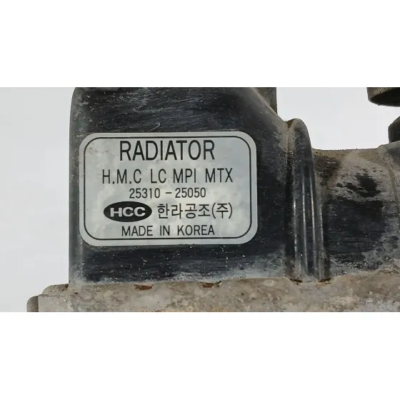 Radiador Agua para Hyundai Accent Ii (Lc)