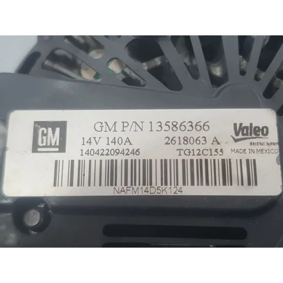 Alternador para Opel Astra J (P10)