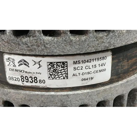 Alternador para Peugeot 208 I (Ca_, Cc_)