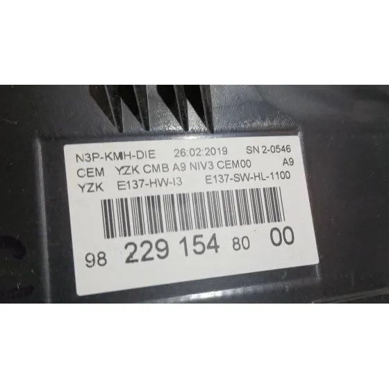 Cuadro Instrumentos para Peugeot 208 I (Ca_, Cc_)