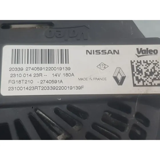 Alternador para Fiat Talento Furgoneta (296_)