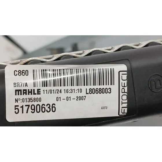 Radiador Agua para Fiat Fiorino Furgoneta/Monovolumen (225_)