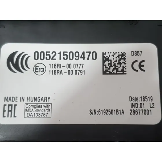 Caja Reles / Fusibles para Jeep Renegade Suv (Bu, B1, Bv)