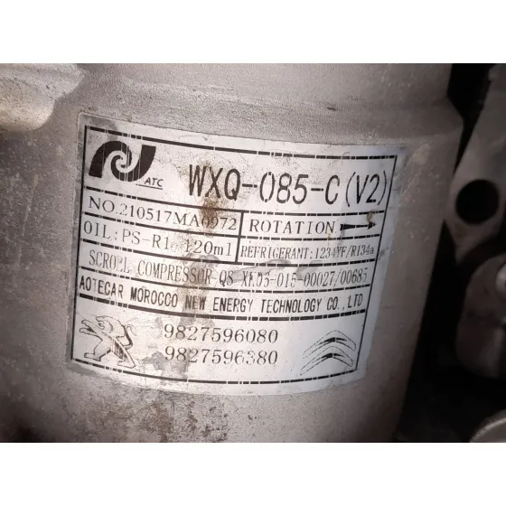 Compresor Aire Acondicionado para Opel Corsa F (P2Jo)
