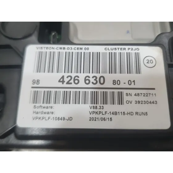 Cuadro Instrumentos para Opel Corsa F (P2Jo)
