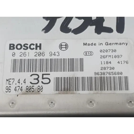 Centralita Motor Uce para Peugeot 307 (3A/C)