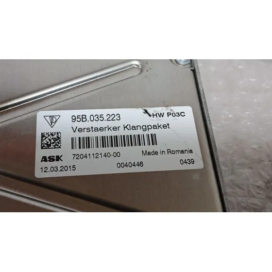 Amplificador Radio para Porsche Macan (95B)