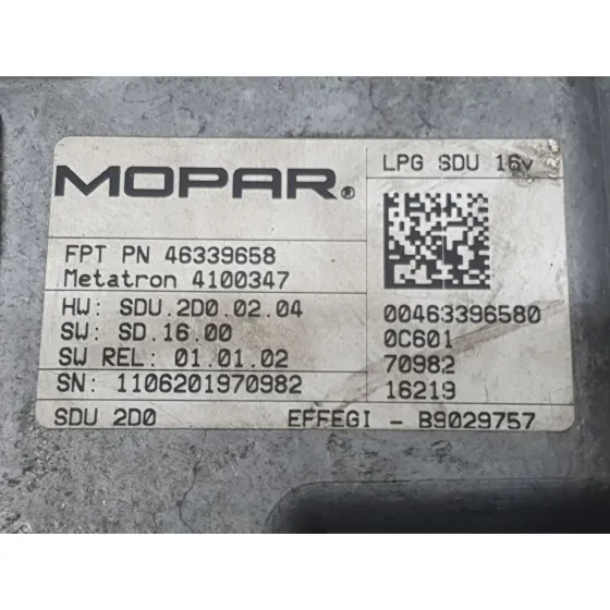 Centralita Glp para Fiat 500 (312_)