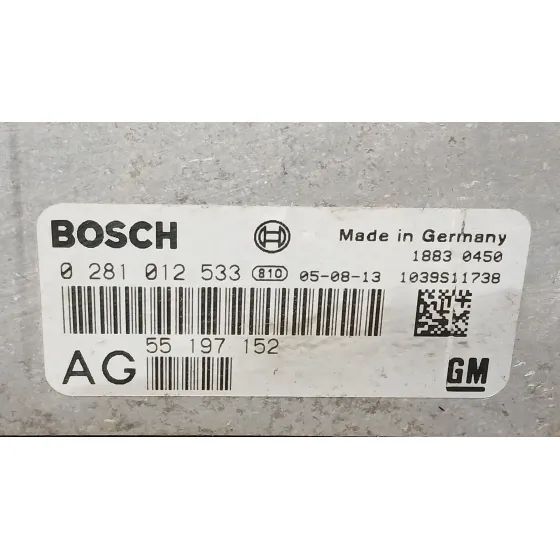 Centralita Motor Uce para Opel Vectra C Gts (Z02)