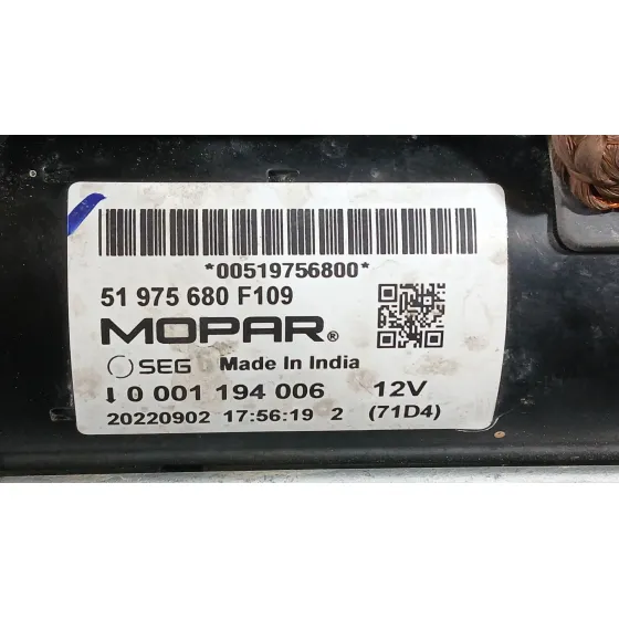 Motor Arranque para Jeep Renegade Suv (Bu, B1, Bv)