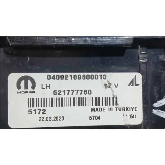 Piloto Delantero Izquierdo para Jeep Renegade Suv (Bu, B1, Bv)