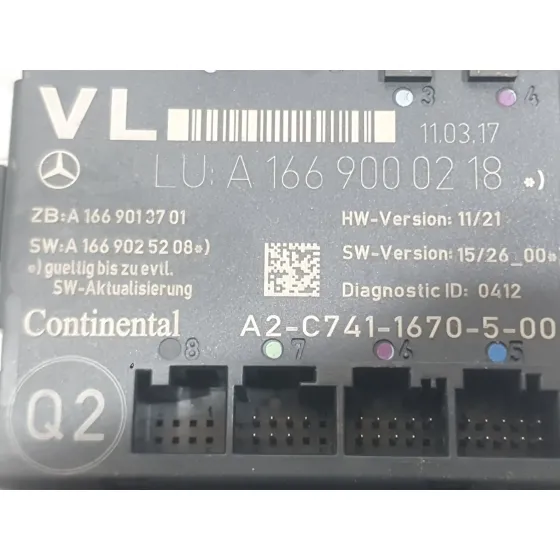 Modulo Electronico para Mercedes-Benz Clase B Sports Tourer (W246, W242)