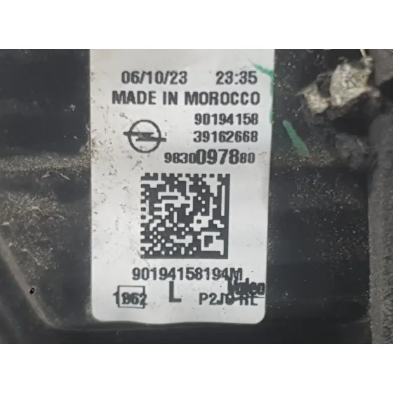Piloto Trasero Izquierdo Interior para Opel Corsa F (P2Jo)