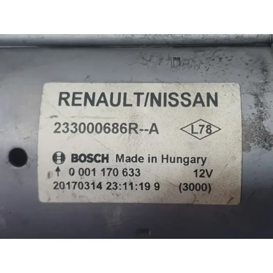 Motor Arranque para Renault Megane Iv Hatchback (B9A/M/N_)