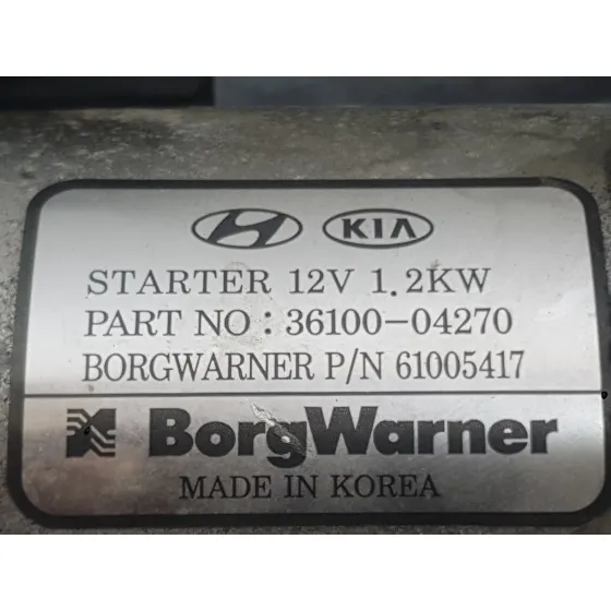 Motor Arranque para Kia Stonic (Yb)