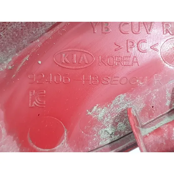 Piloto Trasero Derecho Paragolpes para Kia Stonic (Yb)