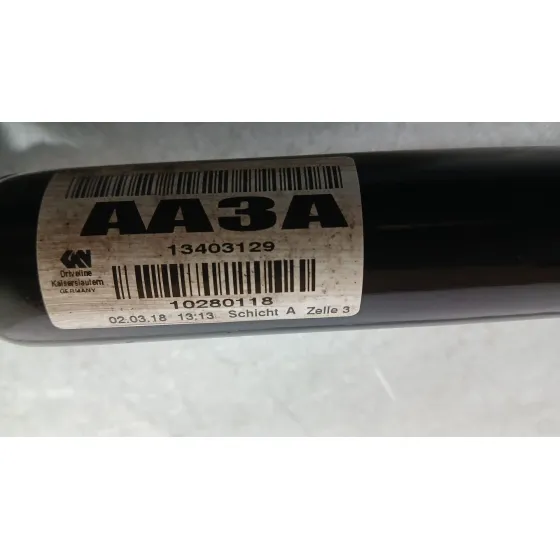 Transmision Delantera Derecha para Opel Astra K (B16)