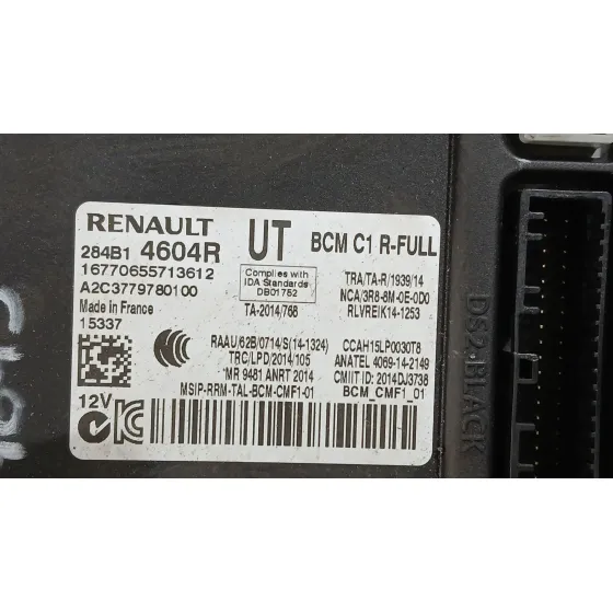 Caja Reles / Fusibles para Renault Megane Iv Hatchback (B9A/M/N_)