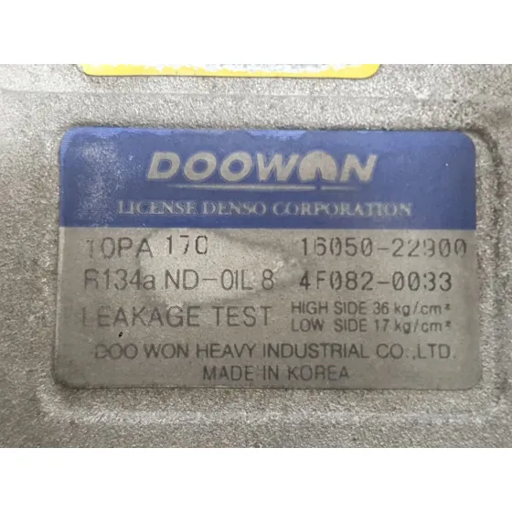 Compresor Aire Acondicionado para Kia Cerato I Hatchback (Ld)