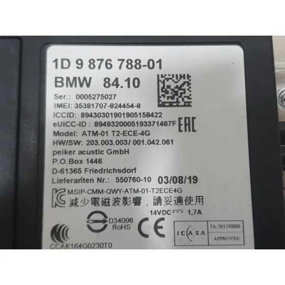 Modulo Electronico para Bmw I3 (I01)