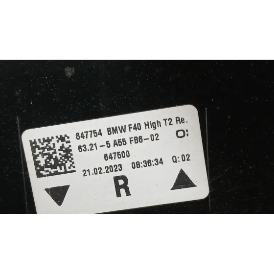 Piloto Trasero Derecho Interior para Bmw 1 (F40)