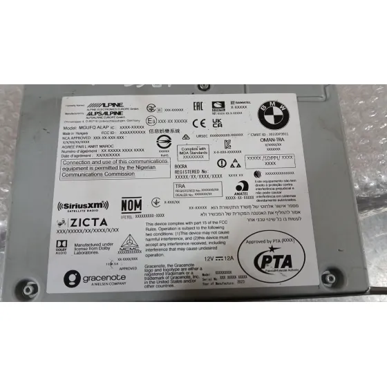 Sistema Audio / Radio para Bmw 1 (F40)