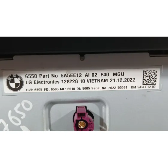Sistema Navegacion Gps para Bmw 1 (F40)
