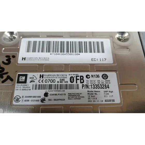Modulo Electronico para Opel Astra J Sports Tourer (P10)