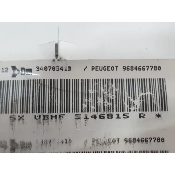 Airbag Cortina Delantero Derecho para Peugeot 3008 I Monospace (0U_)