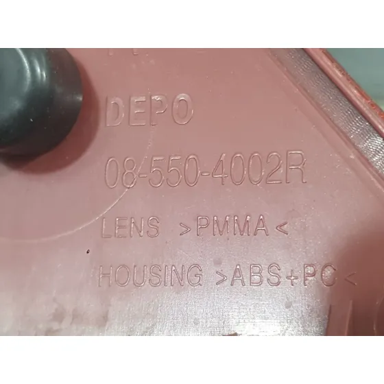 Piloto Trasero Derecho Paragolpes para Peugeot 3008 I Monospace (0U_)