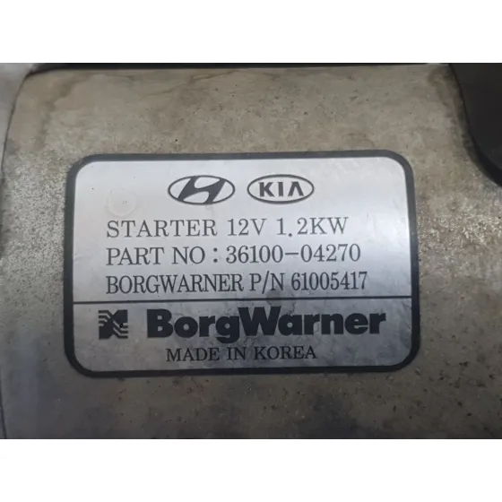 Motor Arranque para Hyundai I30 (Pde, Pd, Pden)
