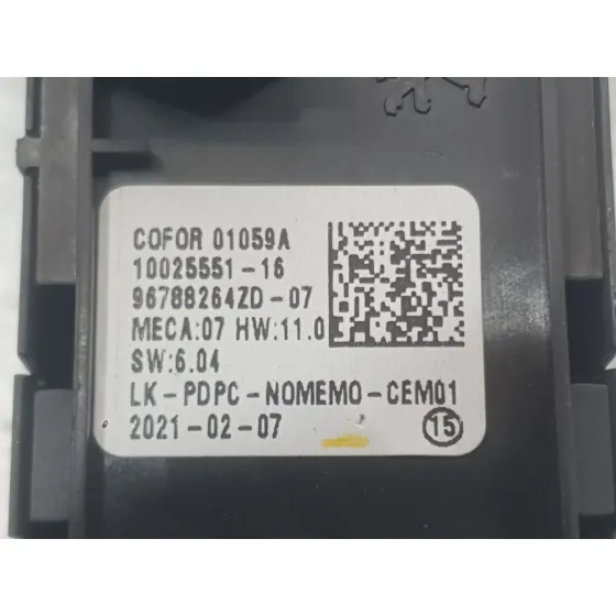 Mando Elevalunas Delantero Izquierdo para Citroën C4 Iii (Ba_, Bb_, Bc_)