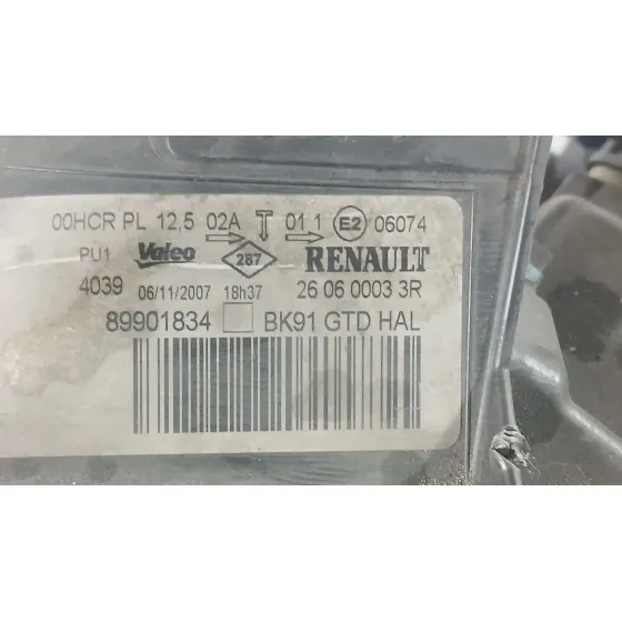 Faro Izquierdo para Renault Laguna Iii (Bt0/1)