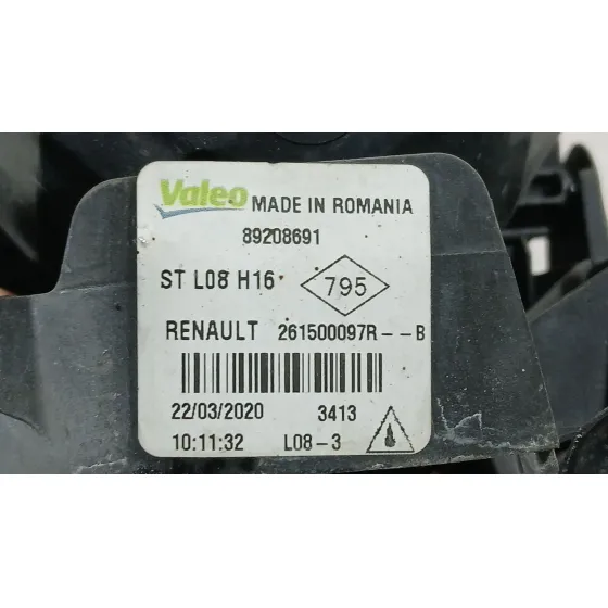 Faro Antiniebla Izquierdo para Dacia Sandero Ii (B8_)