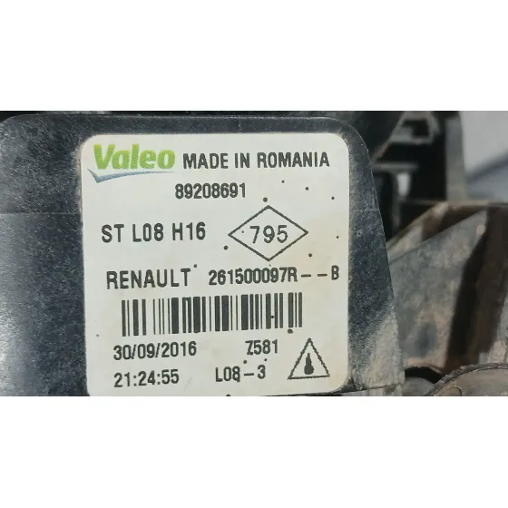 Faro Antiniebla Derecho para Dacia Duster (Hs_)