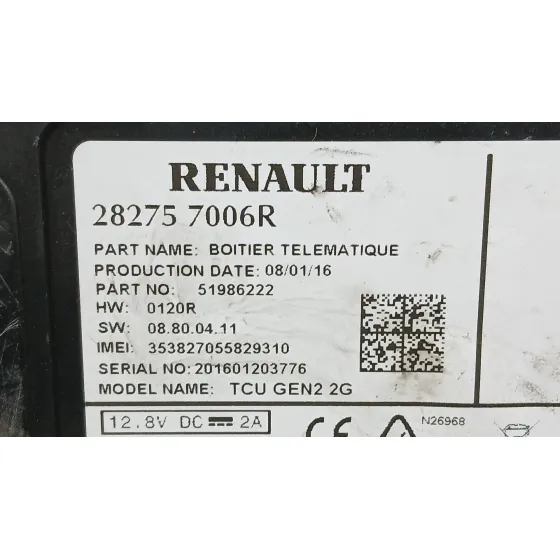 Modulo Electronico para Renault Captur I (J5_, H5_)