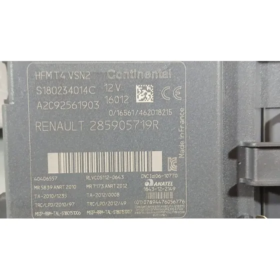 Conmutador De Arranque para Renault Captur I (J5_, H5_)