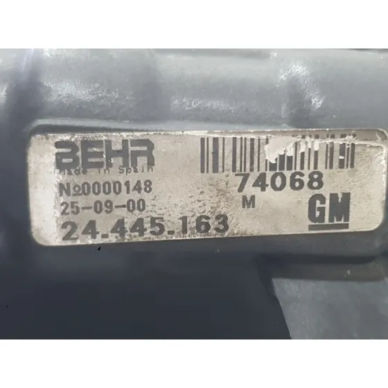 Radiador Agua para Opel Corsa C (X01)